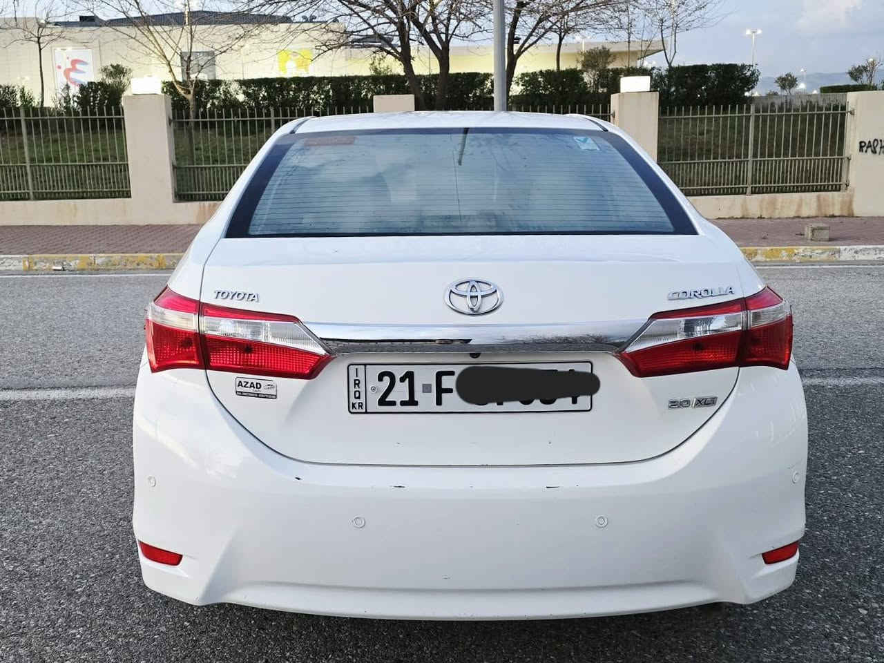 سلاو کرولا ۲۰۱۵ خلیجی مکینه ۲۰ رنگی سپی سیاره که یه ک پارجه و په له یکی هه یه به بی ناو گردن به بی دعام دواو پیشی کپسه رقمو سینو تایه و هه مو گیانی تازه یه بشرتی هه مو بیعبیک ئه یفروشم شوین سلیمانی سعر ( ۱۲٤) ورقه و معمله 

ژم *********** السليمانية, العراق
