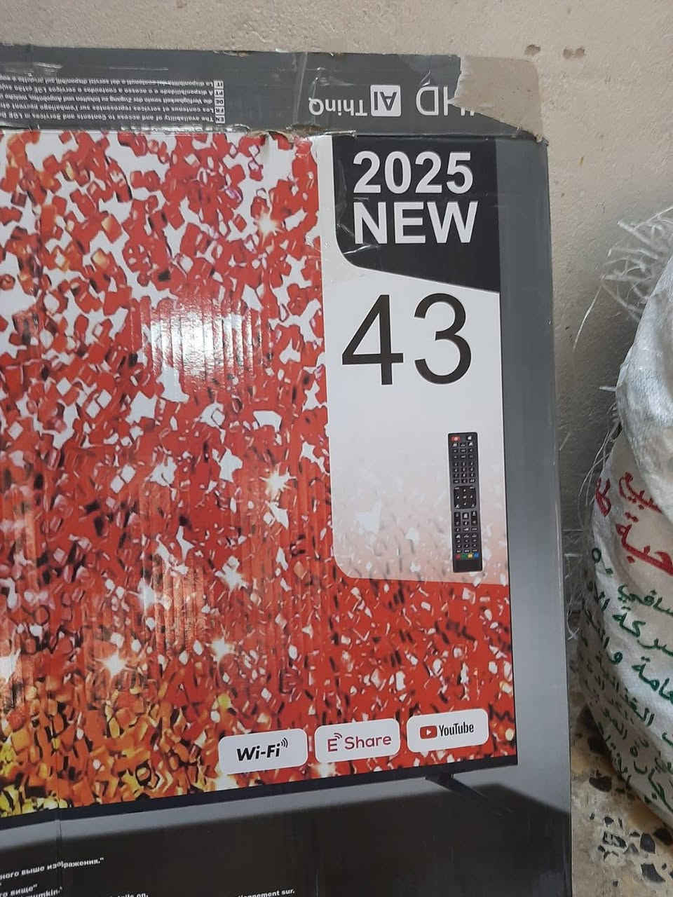 السلام عليكم
شاشه جديده حجم 43سعرها 400مع مجال


**إذا كنت صاحب هذا الإعلان وتريد حذفه لأي سبب، رجاءا أرسل رسالة إلى الدعم الفني**