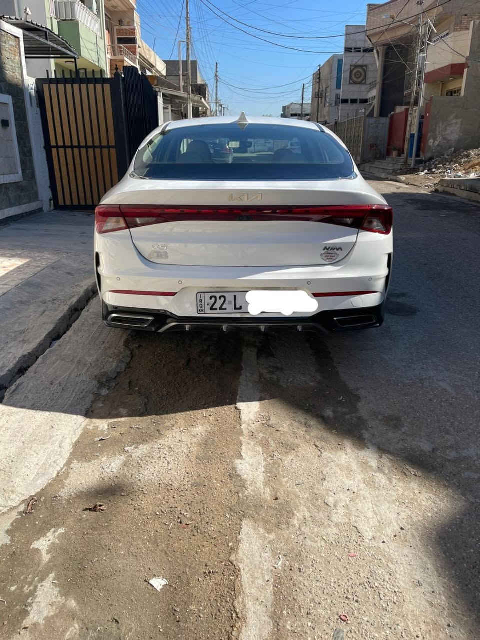 السلام عليكم
K5.  2023 للبيع فقط سعر (188$)
رقم اربيل 
ماشيه 67  الف  خليجي   
مواصفات
بصمة / لدات امامي / كشنات كهرباء  /ابل كار بلي و اندرويد/ويل 17 كروم/ مكينة 2000 / 3 وضعيات قيادة / كامرة دوارة / حساسات امامي خلفي/ مري كهرباء/ مانع انزلاق/ مانع انحدار / اوتو هولد /
***********
