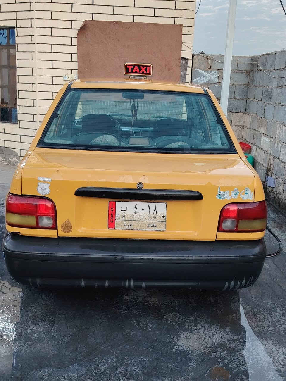 يا الله السلام عليكم ورمضان كريم على الجميع سايبه موديل    ١١ رقم بغداد باسمي السياره امانه الله ورساله خير من الله شواصي بلاديه لا خياس ولا فطر ولا لحيم كير محرك برايد كوري مكفولات على أيدي ترايها وين متريد بيها ملاحضات قليله ينزل من سعرها بس هسه تكدر تشغل وكبل للشارع سعرها ٢٥ وبيها مجال السياره تعبان عليها والله هاذ رقمي *********** مكاني بغداد اليوسفيه
