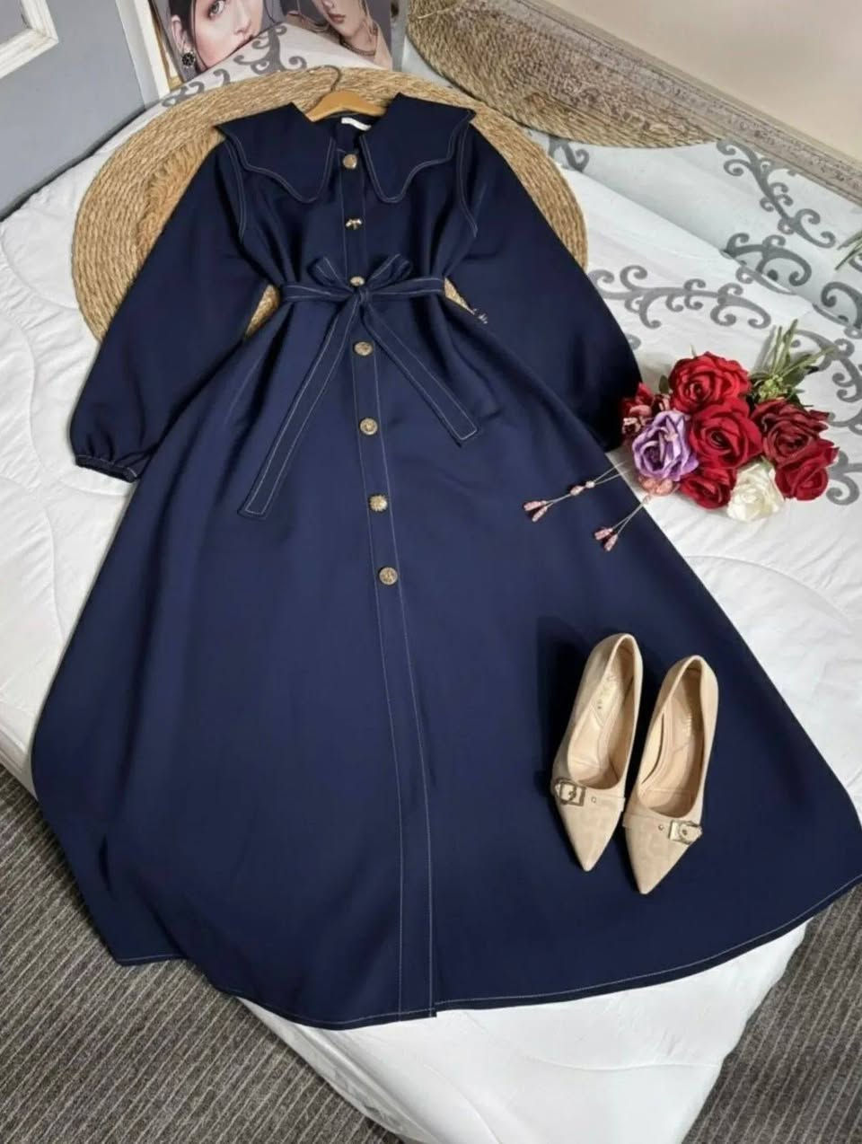 فـسـتـان يجنـن للمـناسبـات ✨
خامة دابل تركي سعر 30الف
قياس 48/46/44/42/40/38
سارع بالحجز قبل نفاذ الكمية
توصيل لجميع محافضات العراق 5الاف


**إذا كنت صاحب هذا الإعلان وتريد حذفه لأي سبب، رجاءا أرسل رسالة إلى الدعم الفني**