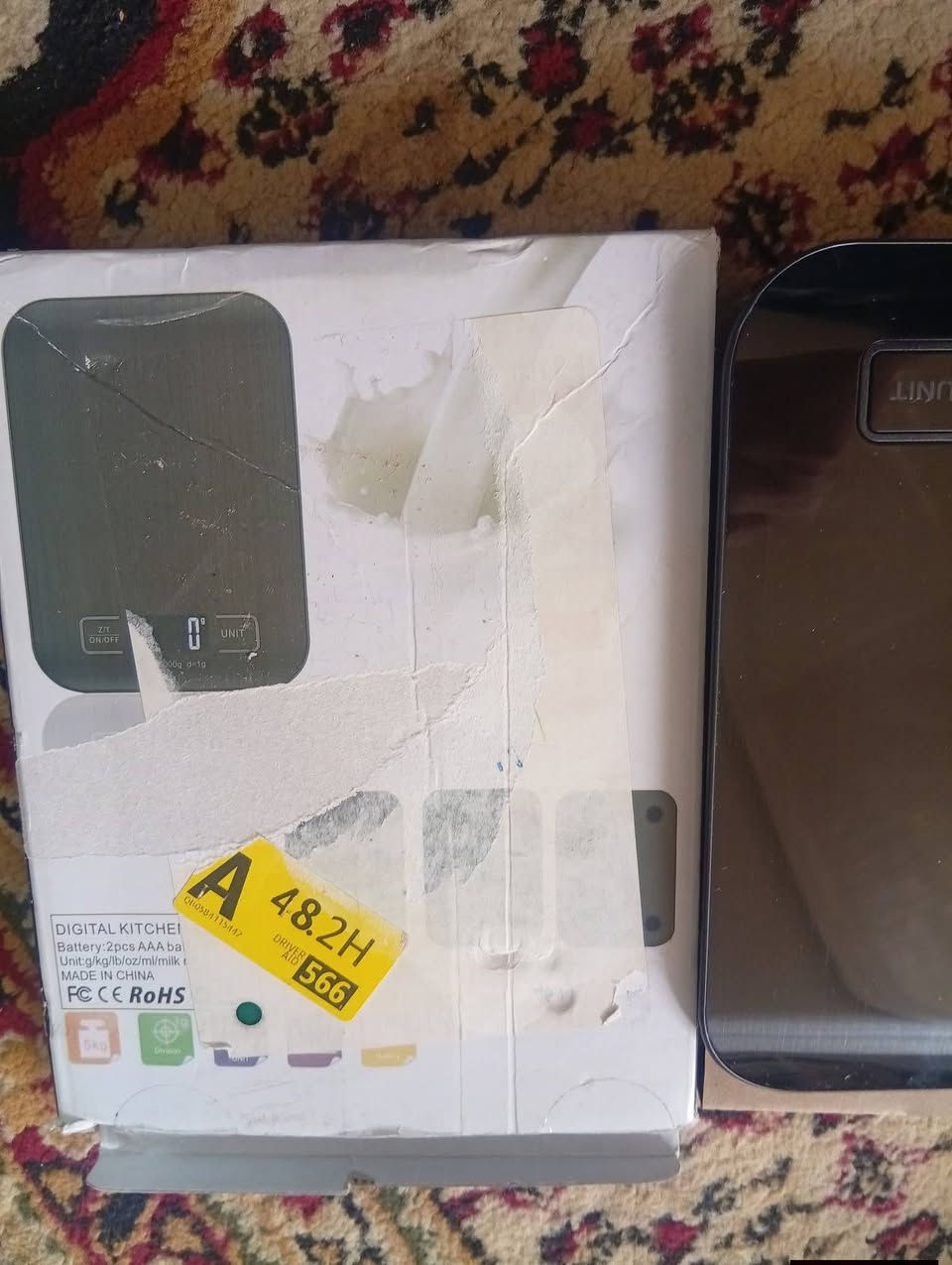 ميزان الكتروني  بهذا الشكل جديد فقط ب5الاف


**إذا كنت صاحب هذا الإعلان وتريد حذفه لأي سبب، رجاءا أرسل رسالة إلى الدعم الفني**