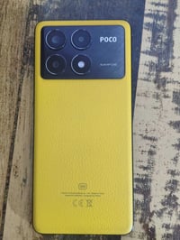جهاز بوكو  x6 pro ذاكرة 512 نسخه عالميه جهاز بدون غراض بس بي فطر كلش ز...