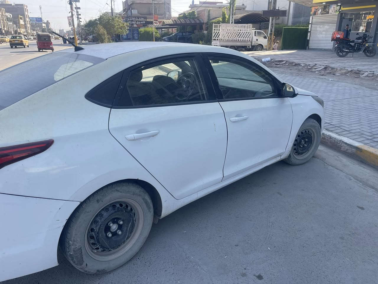 السلام عليكم
اكسنت 2019وارد امريكي
مكينه1600 
مكينه وكير بلاد مملعوب بيهن
سياره جاهزه سونار مرفق بلصور
السعر ب97 وبي مجال بسيط
مكان الدوره شارع 60
رقم بغداد باسمي سنويه ل27 تنتهي

***********
