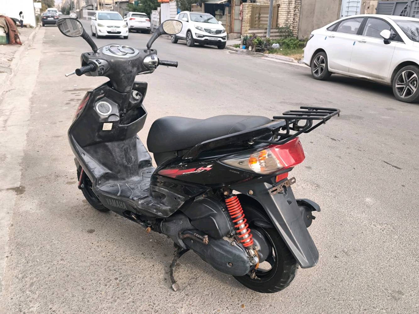 السلام عليكم دراجه سنكس ١٤٠ كابريتر نظيفه كهربائيات كله شغاله ختم واحد مره وحده مبدل ولفات فقط لا غير مكاني بغداد حي العامل للاتصال ***********