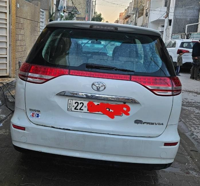 السلام عليكم
تقبل الله صيامكم وافطاراً شهياً

تيوتا بريفيا ٢٠٠٨ ابيض رقم اربيل سنوية بإسمي تحويل مباشر الك تصير سنوية بإسمك
٨ راكب مو ٧ 
نظيفة مالة بيت ودواخل نظيفة
محرك ٢٤٠٠ كامري ابو الجف بلادي كير كامري صدر كامري متوفرة هالادوات بكثرة
كشر السيارة بدون حادث .. صاير بيهة حادث دعامية امامية قديم بالعراق
جهة الصدر اليمنة وعلة اثرة كو لحيم خياط بسيط بظهر المازدة اليمنة
كذلك بيهة ايرباك دشبول وستيرن فقط مامصلح
 باقي التفاصيل اتفضل خاص وادلل 
السعر ١٢٥ بي مجال 

شباب كلشي بقيمتة .. اذا ماعجبك المنشور ادعيلنة واعبرة لان اكو ارخص بس تدوخ بي بين الفيترية
وموجودة صور تقرير الفحص


**إذا كنت صاحب هذا الإعلان وتريد حذفه لأي سبب، رجاءا أرسل رسالة إلى الدعم الفني**