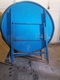 يوجد ميز حديد مقلون دائري قياس ١٢٠ بغداد ٠٧٧١١٢٢٤٢٦٦ بسعر ٣٧