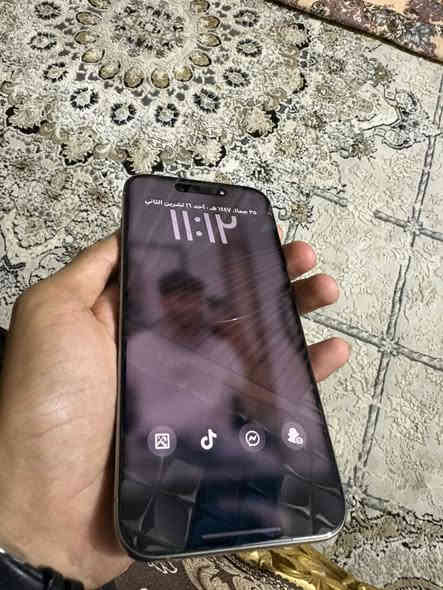 آيفون 15 برو ماكس
ضمان الماستر
غراضه كارتون وكيبل اصلي
الجهاز نضيف جدا ومكفول
من تصليح فقط بي كم فطر خفيف ب شاشه وما ماثر ابد مكفول شرط
سعره 750 وبي مجال تدللون
مكاني بغداد : رقمي ***********
•
