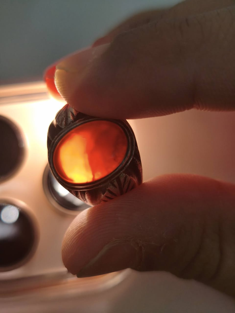 محبس فضه يماني قياس 21-22 تقريبا للبيع 50 الف 
*********** 
الموقع بغداد الصليخ -للاسف ما عندي توصيل
