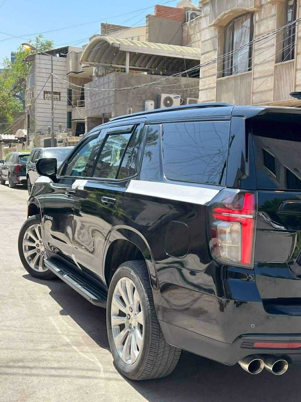 للبيع تاهو ٢٣ فول  مواصفات
سياره استيراد خاص حادثه فقط جاملغ مبدل شركه بدون دواخل ماشيه ٣٠م 
سعره ٥١٥وبيه مجال
مكان بغداد الدوره
***********
