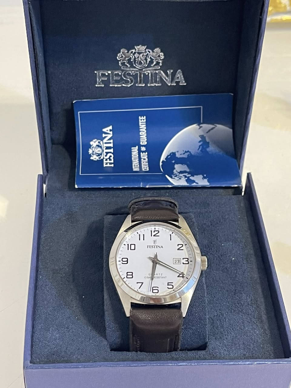 ساعة فيستينيا ياباني اصلي مع الكتلوج والعلبه الاصليه قطر 38 يوجد توصيل لكل المحافظات


**إذا كنت صاحب هذا الإعلان وتريد حذفه لأي سبب، رجاءا أرسل رسالة إلى الدعم الفني**