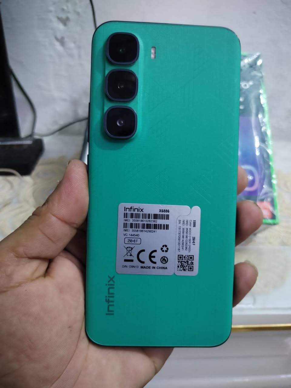 موبايل+Infinix Hot 60 Pro هوت 60 برو بلاس للبيع ما صارلي 3 ايام من اشتريته موبايلي الشخصي ونضافته فووول  الله شاهد فقط مفتوح من الكارتونه ملحقاته كامله  الموبايل  ذاكره 256 العشوائيه 16+16 سبب البيع لأن احتاجيت افلوس سعره 250 الف مكاني بغداد الرصافه
او مراوس
موبايل+Infinix Hot 60 Pro هوت 60 برو بلاس للبيع ما صارلي 3 ايام من اشتريته موبايلي الشخصي ونضافته فووول  الله شاهد فقط مفتوح من الكارتونه ملحقاته كامله  الموبايل  ذاكره 256 العشوائيه 16+16 سبب البيع لأن احتاجيت افلوس سعره 250 الف مكاني بغداد الرصافه


**إذا كنت صاحب هذا الإعلان وتريد حذفه لأي سبب، رجاءا أرسل رسالة إلى الدعم الفني**