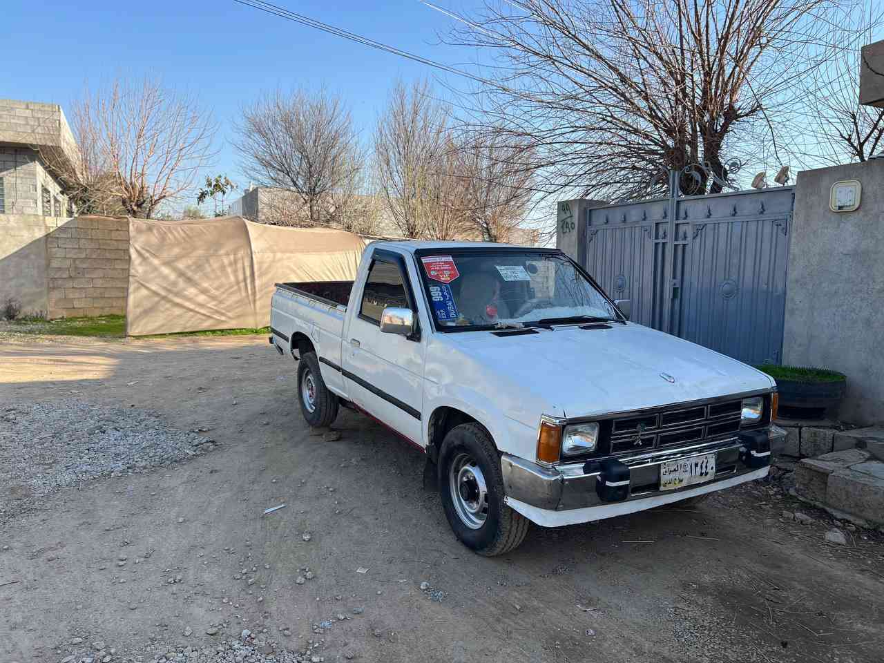 نیسان پیکان 1989
ئارمی پلاستیکی سلیمانی 
تەپریتو گەرمی ئیشەکات بەس پاوەر نیە
گیرو مەکینەو ئەکسلی 2002 
ماشەاللە لیبیت جوان ماوەتەوە هەیکەلی 
کامل مەسرو کراوە پیش تازە داگیراوە 
کامل بۆیاخە لەسەر کالبونەوە سەقفی نەبیت
پاتری تازەی لەسەر 
هەیکەلی جوان ماوەتەوە
ناونیشان:سەیدسادق
ڕەقەم تەلەفون ***********
فایبەر وەستاپ لەسەر
نرخ 32گەلاو مامعەلە
