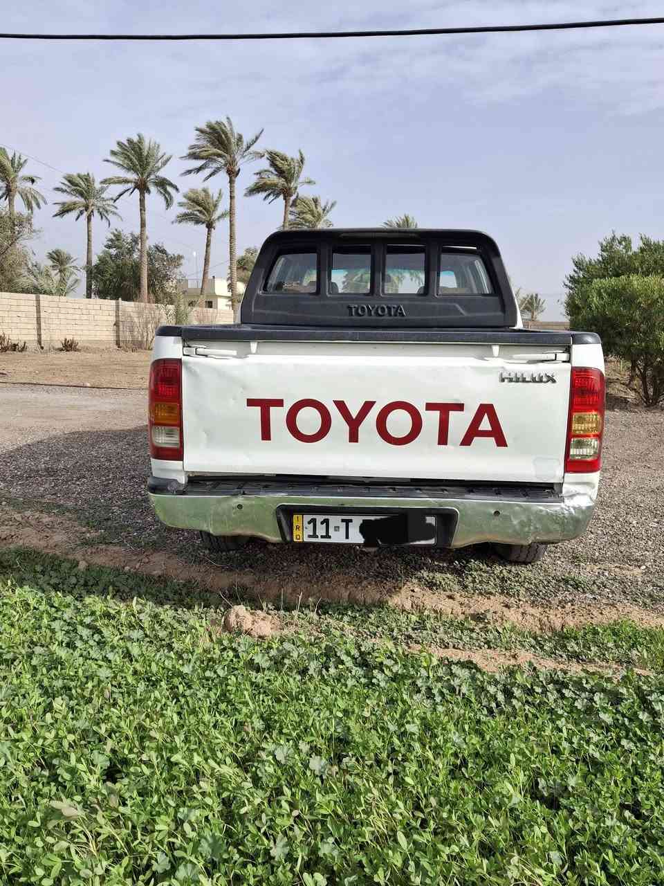 السلام عليكم بيكم هايلوكس ٢٠١١ رقم بغداد سياره بأسمي سنويه لل٣٠
سياره بيهه جامرلغ خلفي صبغ وبارد الجهتين  وأبو سونار  يكول بنيد مبدل بس امانه بس مفتوح مامبدل  صارله ١٠ سنين عندي محرك بي تنقيص مكان السياره( ديالى  تقاطع سياحي كنعان)  السعر ١٦٥ وبيهه مجال ***********
