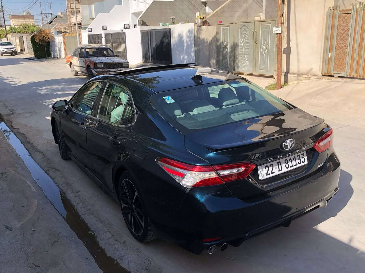 سلام عليكم
‏2018  𝐓𝐎𝐘𝐎𝐓𝐀 𝐂𝐀𝐌𝐑𝐘-𝐗𝐒𝐄 

تويوتا كامري (XSE) موديل :2018 

عداد المسافة : 

حجم المحرك : ( 6.سلندر )

                                 

‏

المواصفات : 𝐗𝐒𝐄

فـول مـواصـفـات بانو رامه

ابواب  بصمة

بصمة تشغيل 

تشغيل عن بعد (𝐑𝐄𝐌𝐎𝐓𝐄 𝐒𝐓𝐀𝐑𝐓)

شاشة  كبير

كاميرا خلفية 

ويل 19 الرياضي 

حساسات خلفيه

هاند بريك بصمة

اوتو هولد (𝐀𝐔𝐓𝐎 𝐇𝐎𝐋𝐃)

اوتو ستارت (𝐀𝐔𝐓𝐎 𝐒𝐓𝐀𝐑𝐓)

اوتو ستوب (𝐀𝐔𝐓𝐎 𝐒𝐓𝐎𝐏)

رادار امامي (تحديد مسار)

‏‎رادار جانبي (نقاط عمياء)

‏‎حساسات خلفي 

مانع انزلاق+𝐀𝐁𝐒

3انظمة  (𝐄𝐂𝐎) (𝐍𝐎𝐑𝐌𝐀𝐋)(𝐒𝐏𝐎𝐑𝐓)

نظام EV MODE

تحكيم استيرن+ شفتات استيرن

كشنات جلد ، كشنات كهربائي

كشنات الامامي هيتر 

لايتات (𝐋𝐄𝐃) عدسة زينون بيلادي

اناره داخليه led 

ترحيب بلادي بالدواسات 

شاحن وايرلس

مثبت سرعه تفاعلي قيادة اليه 

تحديد مسار 

Card display 

￼360 درجة كاميرة

مكاني كركوك 

السعر 205 وبيه مجال 

رقم سليمانيه الجديد بسمي 

0772 850 8244
