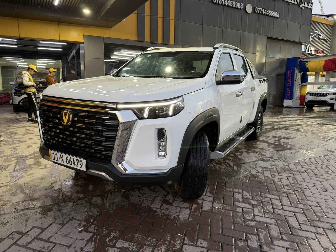 شانجان هنتر ٢٠٢٥ ماشيه ٢٤
ضمان شركه 
سياره بيهه حادث بجم بدون ايرباكات 
مبدل بنيد ودعامه وصبغ ربع جاملغ 
صوره الحادث موضحه ويه صور 
كير طياره 
محرك ٢٠٠٠ تيربو 
سايدبريك بصمه 
جلد 
تحكمات ستيرن 
شاشه متصله
داخل بيجي 
رقم بغداد 
السعر ٢٠٠$ 

***********
