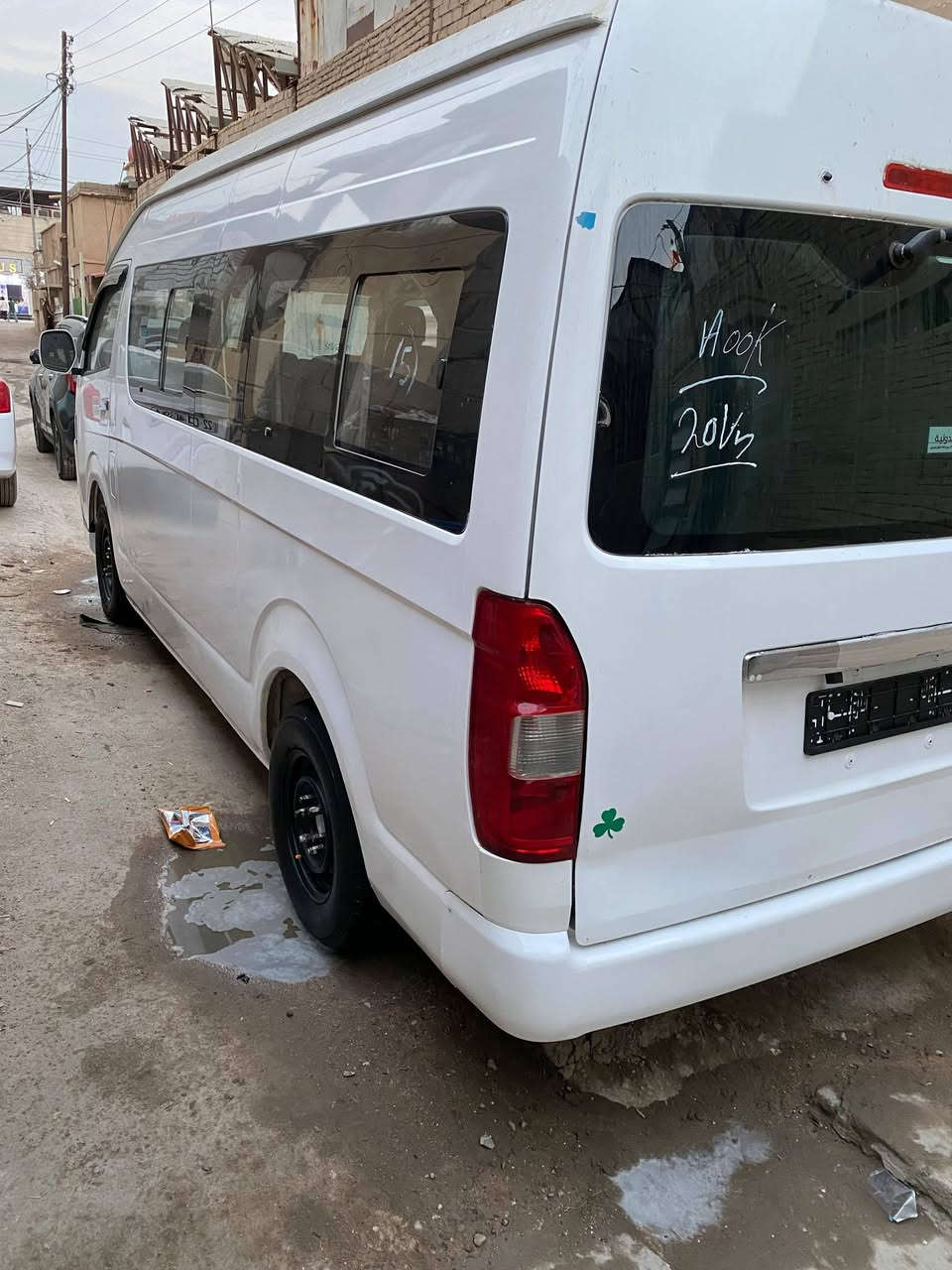 من رخصت الادمن
هايكر 2015 للبيع كير مكينه اكسل تبريد تخم تاير خير من الله دوشمه ارضيه وكشنات وتنته كلها جديد جاهزه ماتصرف عليها دينار سنويه بسمي  ل2028  
السعر 110 وبيها مجال  البصره ابي الخصيب
***********
