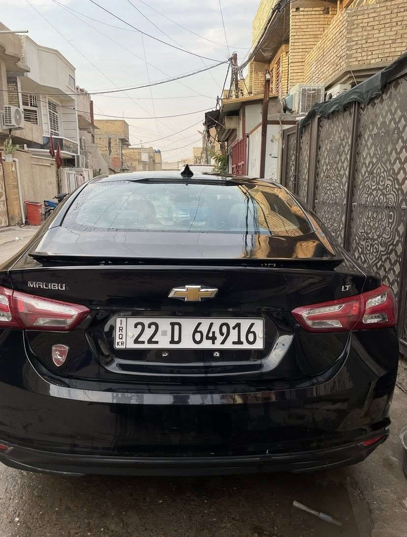 ً
السلام عليكم 
ماليبو موديل 2019 lt محرك 1500 تيربو سيارة حلوه و كاملة من كل نواحي كير محرك تبريد كلة  مكفول كفالة  عامة شواصي لغود  
حادثهة جاملغ عكس السايق وراجع نفسة ما مبدل 
و كلير بالباب الصدر  
بدون شواصي وبدون دواخل 
السيارة نظيفة وخير من الله  

السعر 100 
مكاني بغداد الشعلة الخطيب الزراعي 
الرقم.  ***********
