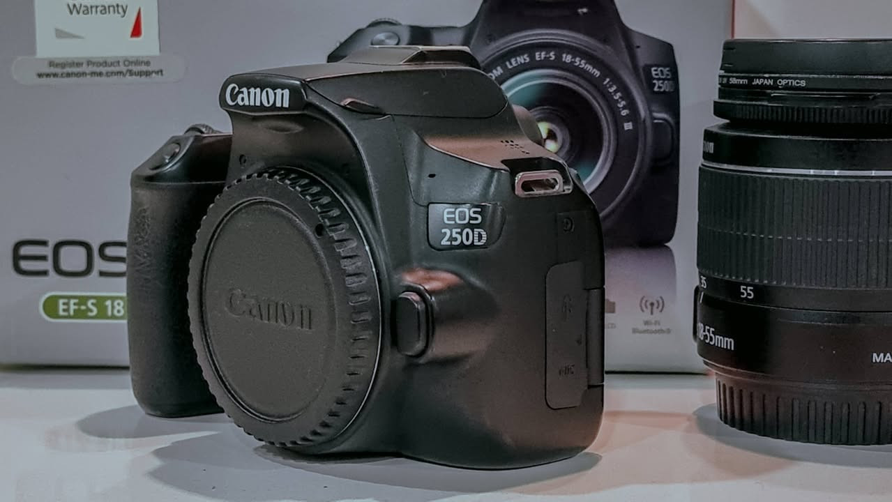 كانون 250 D 
نضافة 100 % 
العدسة الاصلية 
عدسة 70.200 فتحة 4 
بطاريات 2 
شاحنة 
رام 
كارتون وجميع الملحقات الاصلية


**إذا كنت صاحب هذا الإعلان وتريد حذفه لأي سبب، رجاءا أرسل رسالة إلى الدعم الفني**