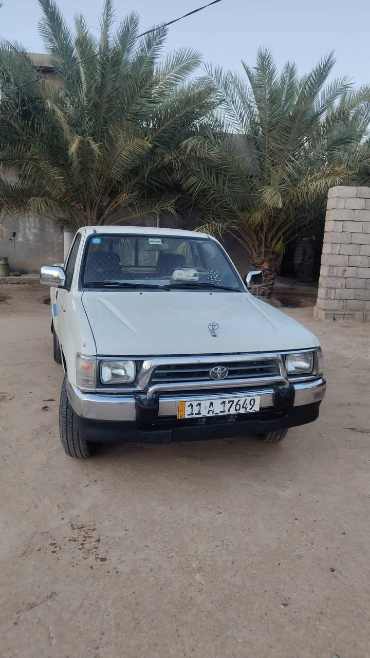 السلام عليكم بيكم تيوتا 2001رقم بغداد دشبول أزرق سعر 108وبيها مجال اتصل ***********
