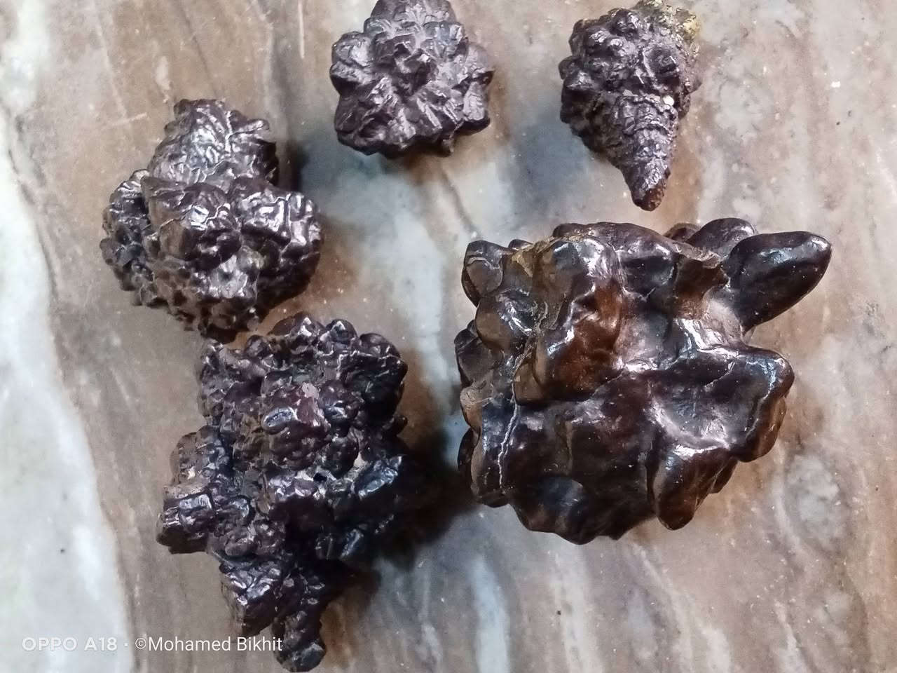 احجار نيزك الهيماتيت (Hematite)، وتحديداً النوع المعروف باسم " نيزك الهيماتيت الكلوي" (Botryoidal Hematite


**إذا كنت صاحب هذا الإعلان وتريد حذفه لأي سبب، رجاءا أرسل رسالة إلى الدعم الفني**