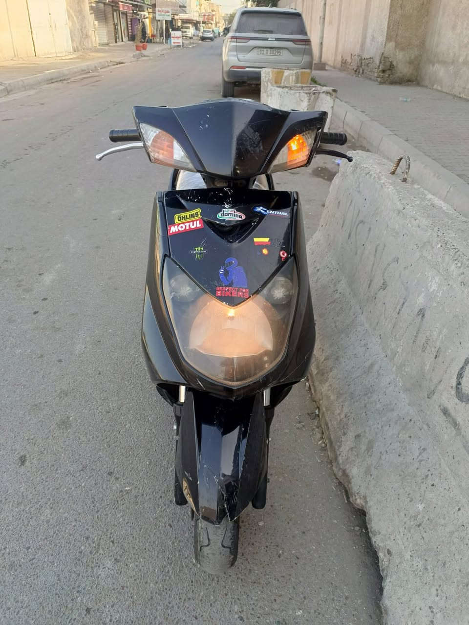 سلام عليكم دراجه سكنس فحل نوزل خطين أم طلاعات دراجه كفاله مكينه بلادي دراجه مال رمبه دراجه شلعه معدل كهربائيات شغاله كله السعر 550 وبيه مجال المكان بغداد الكرخ العطيفيه لستفسار  ***********
