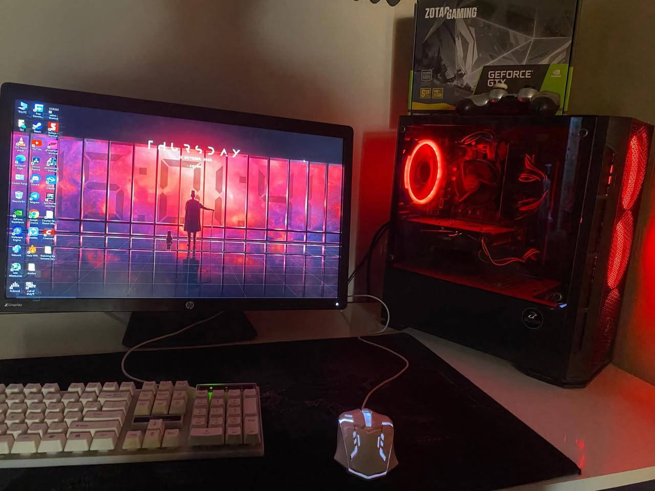 📌 المواصفات:
• كرت شاشة GTX 1660 Zotac 6GB
• معالج Intel Core i3-8100
• RAM 16GB 3200MHz
• SSD 128GB + HDD 500GB + 320GB
• مزوّد طاقة 650W 80+
• لوحة أم Gigabyte H310
• كيس Gaming نظيف

🖥 الشاشة: HP 24” IPS 75Hz
🔌 UPS 3000VA

📌 الحالة: مستعمل قليل الاستخدام، يعمل بشكل ممتاز
📍 الموقع: بغداد – العراق

سعر خاص وتدلل


**إذا كنت صاحب هذا الإعلان وتريد حذفه لأي سبب، رجاءا أرسل رسالة إلى الدعم الفني**