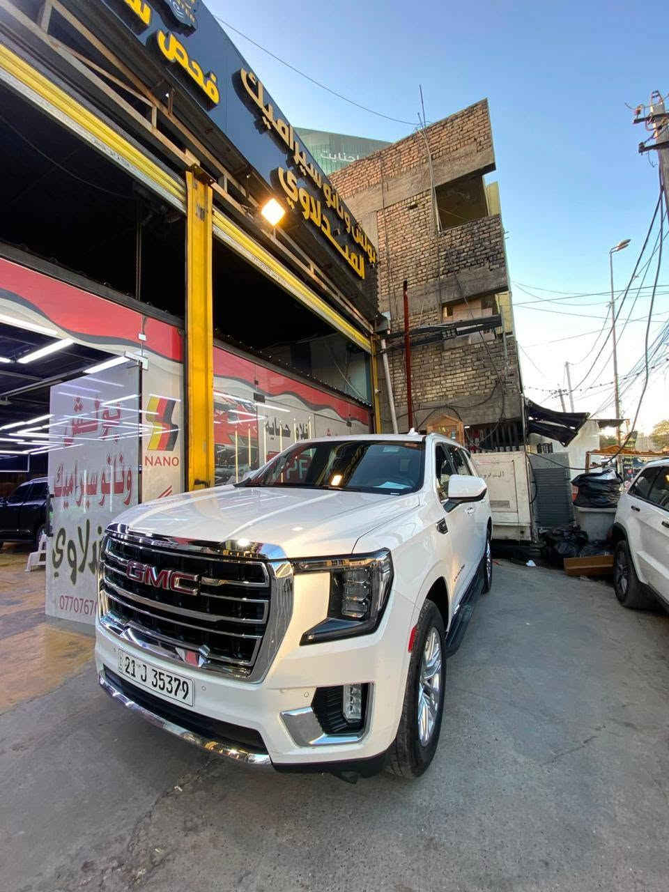 سلام عليكم
GMC يوكن
موديل2021
كلين
فقط بارد جاملغ امامي أيسر بارد وجاملغ امامي ايمن بارد
والقماره بارد
مغلفه ppf بلكامل
كشنات جلد
رقمه سليمانيه انكليزي
سعره 360وبيه مجال
للتواصل عبر رقم_***********
