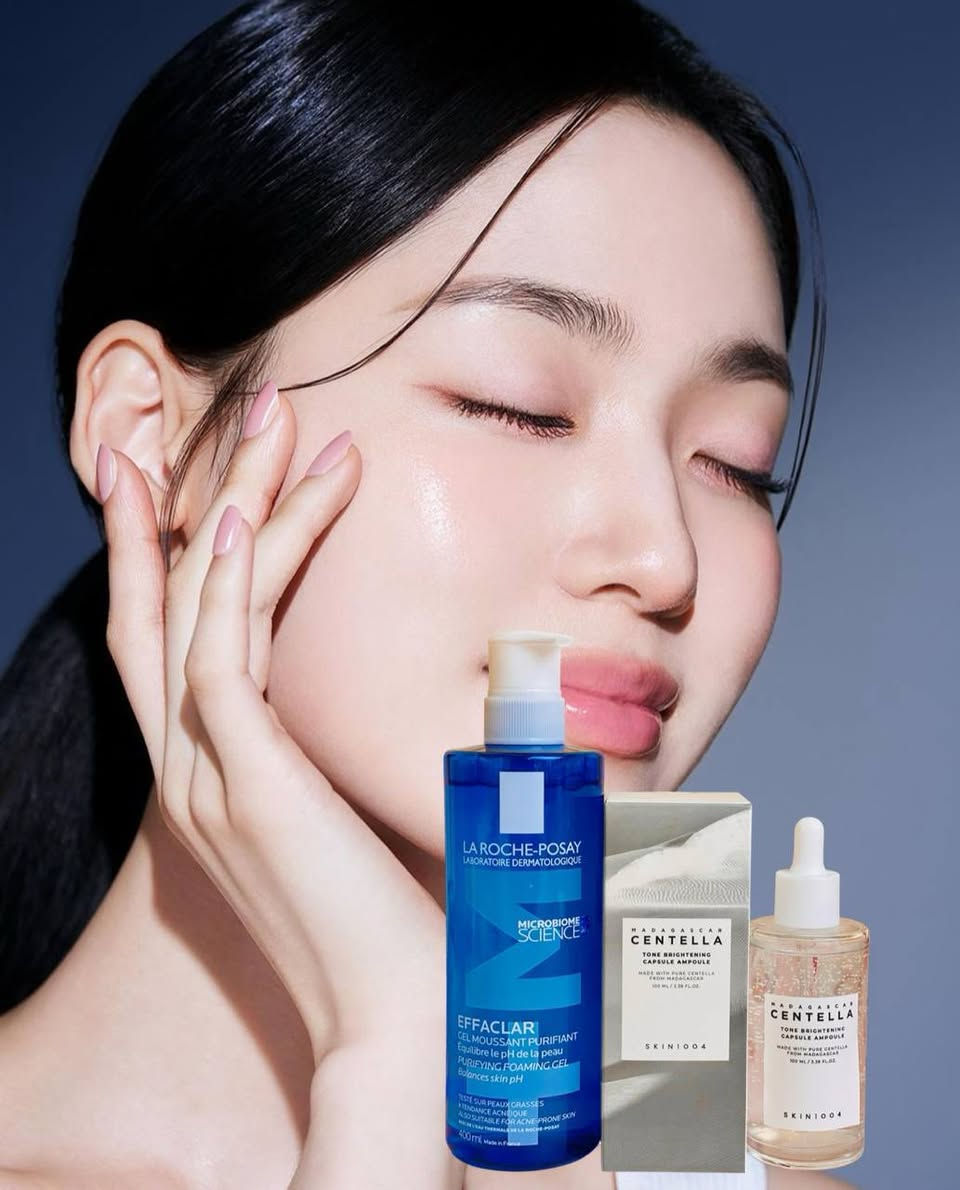 عرض البشرة الصافية 🫧🤍

إذا تعانين من حبوب، دهون، أو احمرار فهذا العرض إلك 💚

💧 سيروم SKIN1004 Madagascar Centella Ampoule
– يهدّي البشرة بسرعة
– يقلل الحبوب والاحمرار
– يرطب ويطي نضارة طبيعية

🧼 غسول La Roche-Posay Effaclar Gel Cleanser
– ينظف المسام بعمق
– يقلل الدهون
– يخلي البشرة نظيفة ومنتعشة

✨ النتيجة:
بشرة أنظف، أهدأ، وأنعم من أول استخدام

سعر العرض 23 الف البصرة, العراق


**إذا كنت صاحب هذا الإعلان وتريد حذفه لأي سبب، رجاءا أرسل رسالة إلى الدعم الفني**