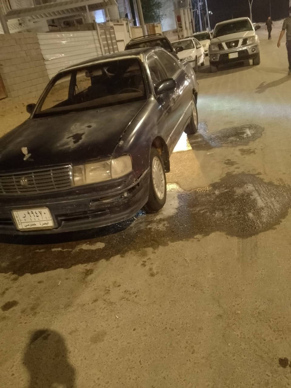 بطه فصل مديل1993 للبيع مكفولة كص ونقل رقم بصرة كير جديد غرفتها جديدة كهربائيات كاملة شغاله وتمشي محركها تعبان يبخر وبيها خياس بالداير ولصندوك راعيها بابو الخصيب بس ما رايحله ولا اندله بالضبط انطيك رقم الباعني ينطيك رقم راعيها ومنك اله للاستفسار ***********سعر 18 وبيها مجال بسيط
