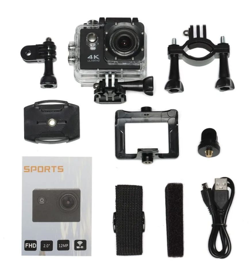 كاميرا أكشن 4K  رياضية بدقة مذهلة ومستشعر 20 ميغا بكسل مع عدسة 170 درجة مقاومة للماء ومتعددة الإستعمالات 
كاميرا اكشن 4K  بزاوية واسعة 170 درجة مع تسجيل حلقي ومقاومة للماء حتى 30 متر .
كامرة رياضية Go pro Camera 4k
تعمل في المياه على عمق 30m
جودة تصوير 4K
جودة تصوير 1080p
تتفرد كاميرات الحركة Action Cameras عن أي كاميرات أخرى.
صمم هذا النوع من الكاميرات ليتميز عن غيره على عدة مستويات:
– إمكانية تثبيتها على الخوذات أو ألواح التزلج على الماء
أو السيارات والدراجات وغيرها،
– تتميز بصغر حجمها من ناحية وبقوتها وصلابتها وسهولة استخدامها .
– عدسة قادرة على التقاط لحظات حياتك الهامة بجودة عالية.
هذه الكاميرا الرائعة تسمح لك بتسجيل اللحظات التي لا تنسى بدقة 4K المذهلة ، هذه الكاميرا الرائعة والإستثنائية تأخذ مفهوم تسجيل الفيديو الى المستوى التالي، مقاومة للماء حتى لعمق 30 متر،
تمكنك من تثبيت الكاميرا على مجموعة واسعة من الأشياء مثل السيارات والخوذة و الدراجة و ذراعك والأسطح المسطحة الأخرى، كما تمتاز بخصائص فريدة وأداء قوي لاتقاط الصور بوضوح. إنها تعمل بسلاسة حتى في الظروف المناخية الحرجة وذلك يعود الى تصميمها الرائع والبرامج الثابتة والتي تمنحك الاداء المذهل لصور متفوقة.


**إذا كنت صاحب هذا الإعلان وتريد حذفه لأي سبب، رجاءا أرسل رسالة إلى الدعم الفني**
