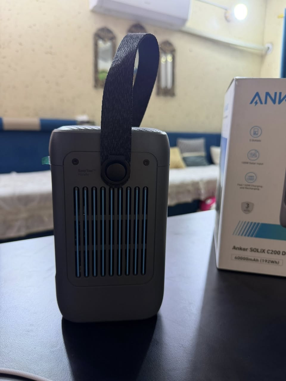 السلام عليكم اخوان بور بإنك من شركة انكر العالميه حجمه 60000 الف ملي أمبير يشحن الجهاز من 6 إلى عشر مرات حسب حجم البطارية قدرته 200 واط في حان خلص البور شحن تكدر تشحنه من خلال الطاقه الشمسيه او من خلال منفذ التايب سي بي يشحن من الصفر إلى ال100 خلال ساعه ونصف بي ثلاثه منافذ تايب سي الأول 15 واط الثاني 100 واط الثالث
140 واط وبي منفذين يو اس بي يفيد بالسفرات او تخلي لبيت لمن تطفى الكهرباء هو ينقذ جهازك ... مكاني بغداد جميله ... توصيل ماعندي تجي للبيت تشوفه وتفحصه الجهاز مستعمله اقل ال15 مره ... بي ضمان من عين الفهد مدى الحياة ... سعره 115 وبي مجال حك الجيه


**إذا كنت صاحب هذا الإعلان وتريد حذفه لأي سبب، رجاءا أرسل رسالة إلى الدعم الفني**