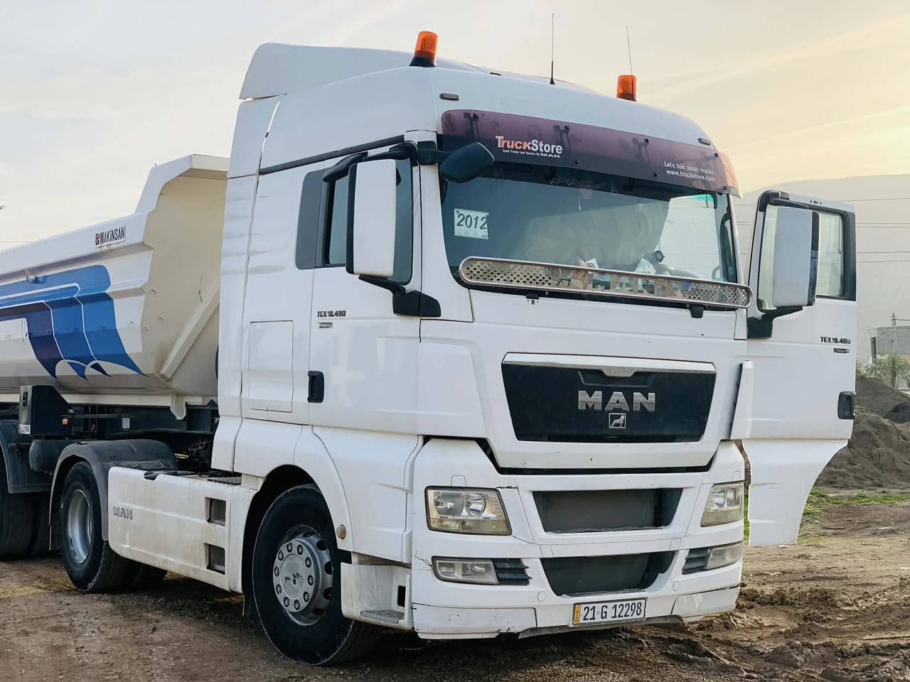 السلام عليكم 
راس عةربانة

مةكينة480
موديل راس 2012
موديل عةربانة2021 مةكنسيان 
سيارة جاهيز 
ثلاجة 
ريتايدةر
تخم تايةر جديدة
سعر530$

مكان سةيارة دةربةديخان
***********
