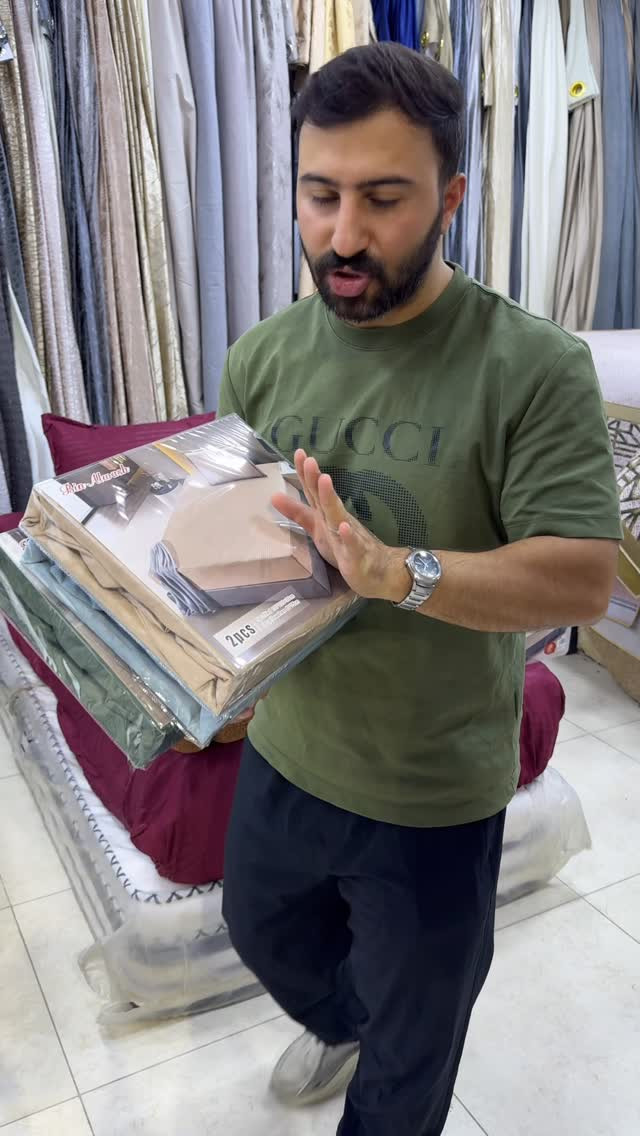 شرشف نفر ونفر ونص ونفرين قماش قطني بارد فندقي واللاستيك داير مداير مع وجه مخده👑
النفرين 180*200+30 ارتفاع
النفر ونص 120*200+30 ارتفاع
النفر 100*200+30 ارتفاع
الوجه مخده 75*50 📐
النفر 9 الف✅
النفرين 10 الف✅
متوفر توصيل بغداد وجميع المحافظات🚕🚕
العنوان/بغداد البياع شارع 20 الاولى مجاور كوفي حيدر الكعبي مجاور حسينية تاجران
للحجز والاستفسار مراسلة الصفحه(فيسبوك،ماسنجر،انستكرام)
وقت المعرض من الساعه(10:00)صباحاً الى الساعه(6:00)المغرب اهلاً وسهلاً بالجميع🌸🌸


**إذا كنت صاحب هذا الإعلان وتريد حذفه لأي سبب، رجاءا أرسل رسالة إلى الدعم الفني**
