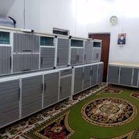 يا رزاق للبيع السعر 850 مستخدم تسكام الثقيل خمس قطع أربع أمتار ارضي أو...