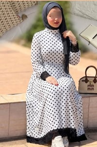 فستان منقط • فستان تركي • فستان صيفي • فستان نسائي • فستان طويل • فستا...