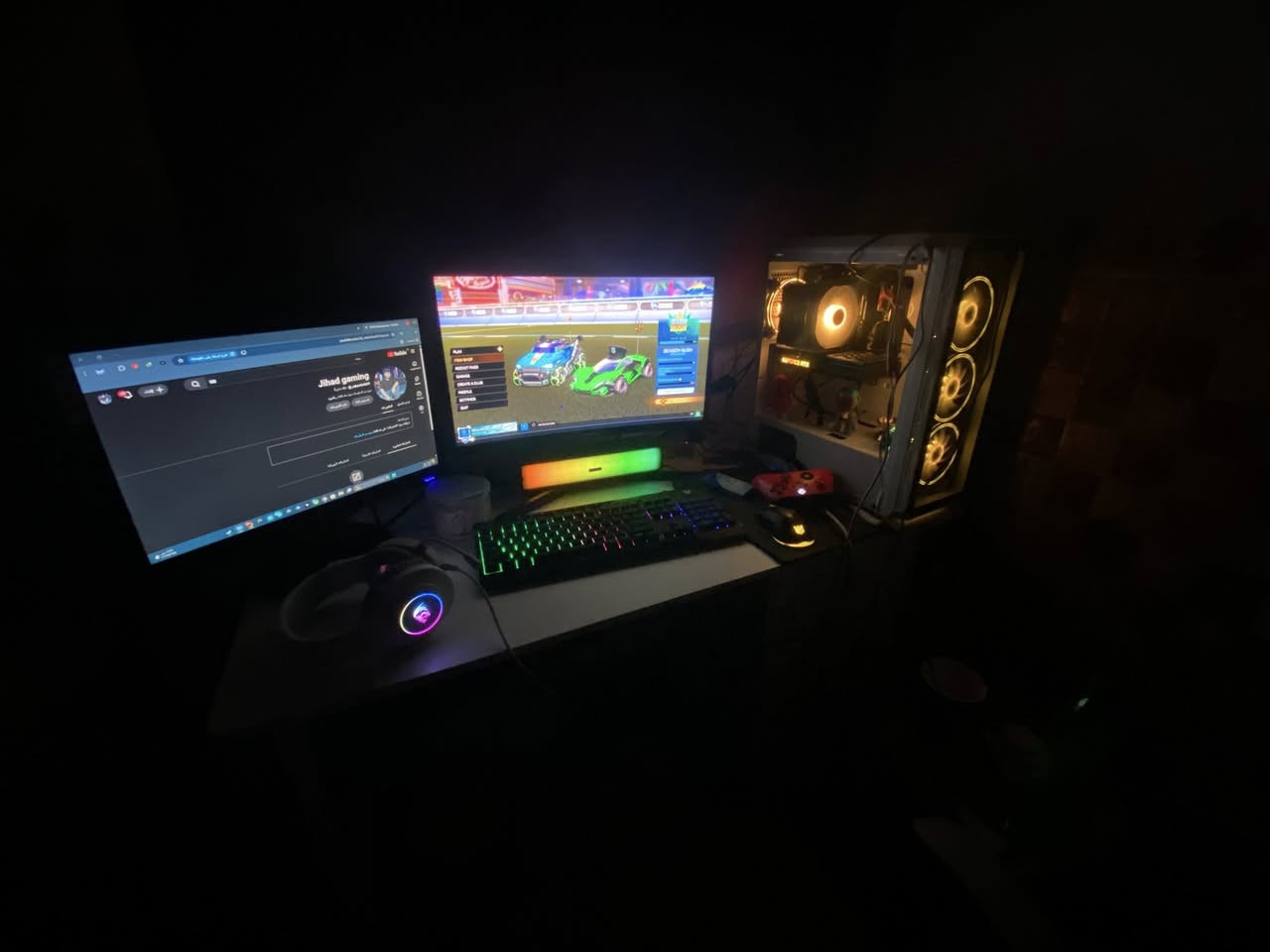 سلام عليكم شباب سيت اب كامل للبيع  المواصفات    موضحه بل صوره ابيعه بلكامل *********** للتواصل  ما صارلي 3 اشهر من اخذتهه
