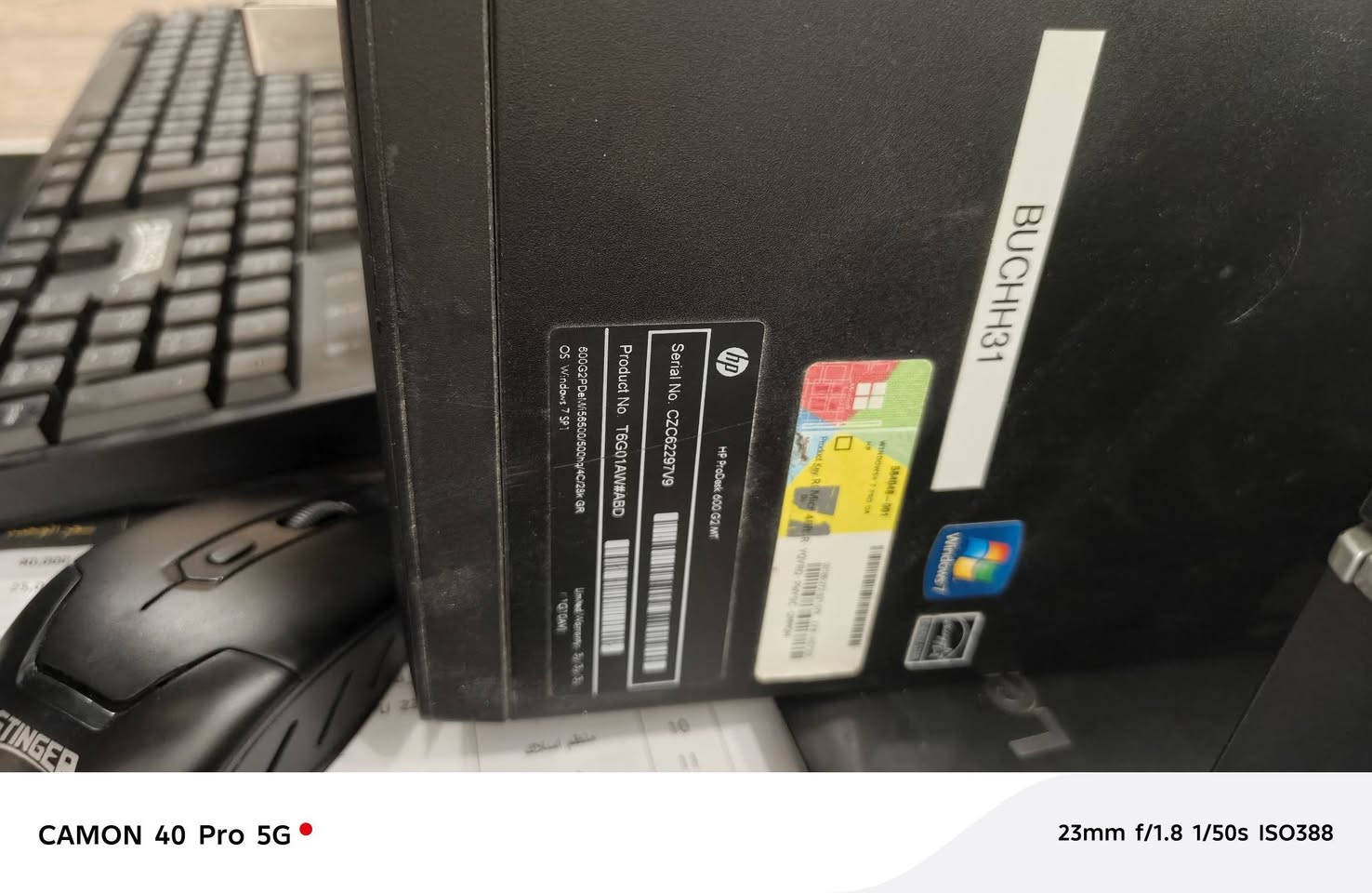 حاسبة دسكتوب ci5  جيل سادس رام 16 هارد 230 hdd كارت شاشة 4G gt730كيس فقط
***********
***********

السعر 230 الف
