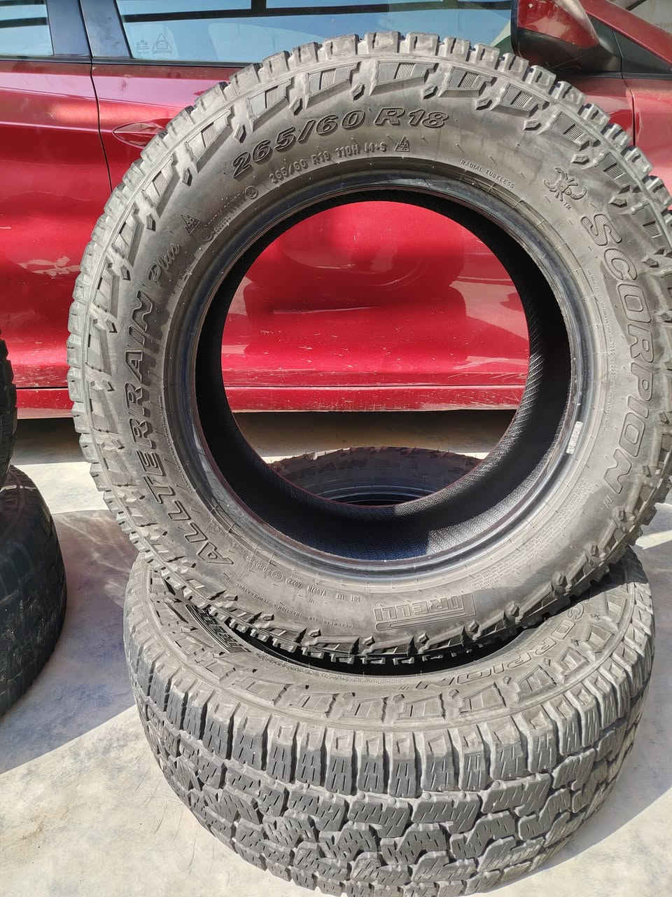 السلام عليكم تخم تايرات للبيع نضافه ٩٥٪ ***********
