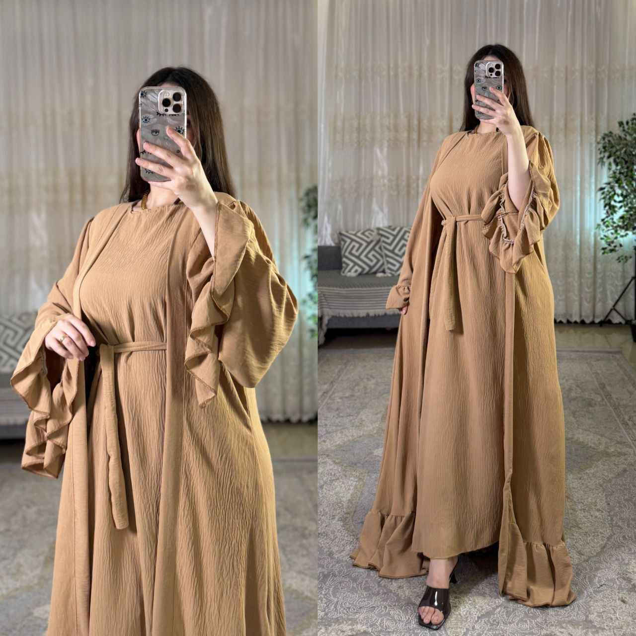 بشت + بينصل + حزام
خامة لينن شرط الفحص 
فري سايز لحد 85 كيلو 

سعر الدرزن 135 الف 

سعر القطعه 16 الف

توصيل 5 الاف لجميع محافضات كربلاء, العراق


**إذا كنت صاحب هذا الإعلان وتريد حذفه لأي سبب، رجاءا أرسل رسالة إلى الدعم الفني**