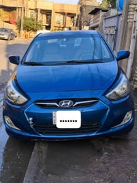 اكسنت ٢٠١٦ • حادث خلفي بسيط • رقم بغداد انكليزي