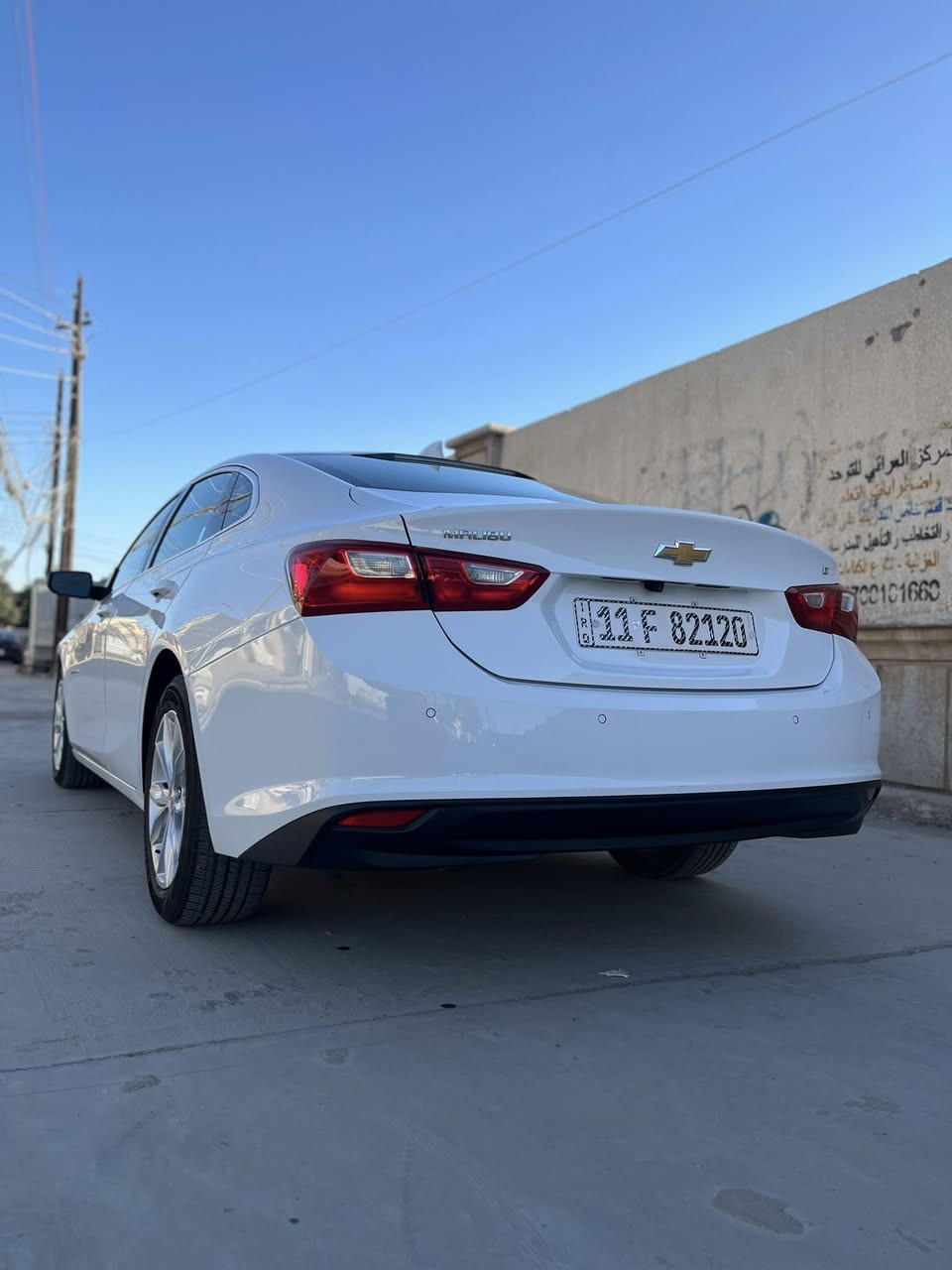 السلام عليكم 
ماليبو 2024 LT رقم بغداد كتاب شهداء 
ميحتاج اذكر المواصفات لان معروفة السيارة معمرة تعمير شركة بيها قطعتين فقط وصورة الحادث مرفقة بالمنشور 
السعر 128$ وبيها مجال بسيط او امانة الله السيارة مكلفة اكثر من هذا السعر جماعة الصيني والسني الهندي رجاءاً لتتصلون مكاني بغداد العامرية 
ممتواجد فيس فقط اتصال رقمي 

‭٠٧٧٤ ٩٠٠ ٦١٥٤‬
