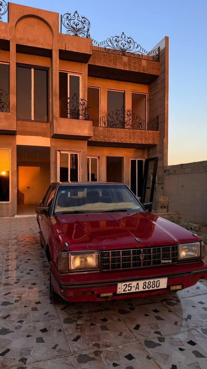 عرض ناري 🔥🔥🔥🚘🚘🚘🚘🔥 لعشاق المتانه الفخامه الرزانه الكلاسيك سياره البيت والفخامه 
سوبر 1985 بعدها ع البلاد 
تبريد شغال شرط  بطاقه بانزين
الكير ب الشرط المحرك بي بخار
رقم مميز ب اسمي
السعر 28$ وبيها مجال
*********** كركوك, العراق
