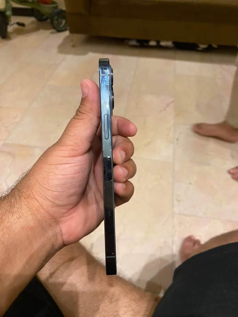 السلام عليكم ايفون 12 برو ماكس ذاكره 256 مبدل شاشه اصليه فقط +بصمه وجهه واكفه فقط
السعر~300
بغداد الشعب
***********
