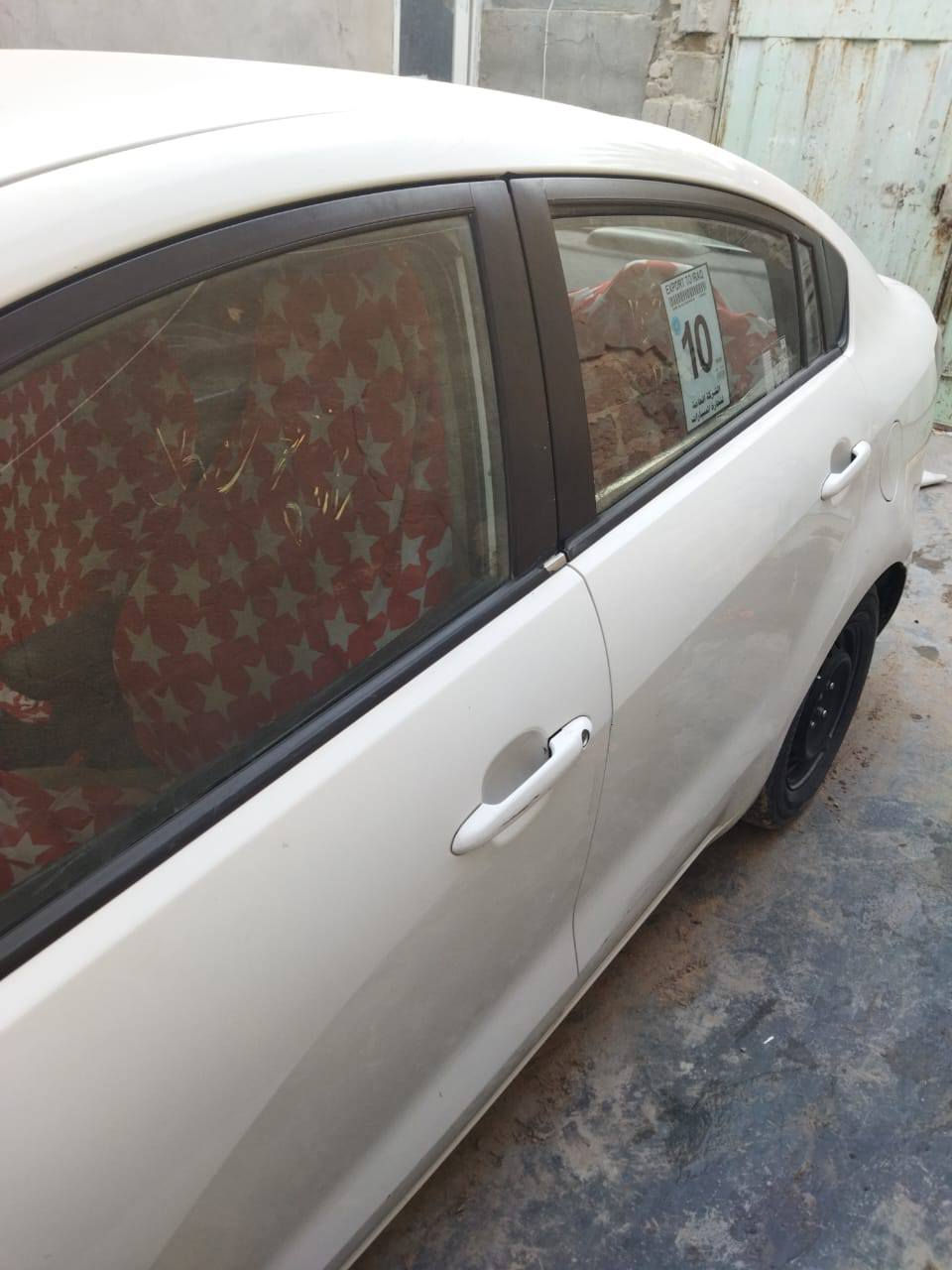 كيا ريو موديل 13 بيه جاملغ امامي فقط مبدل بدون ضربه ***********.    السعر 85
