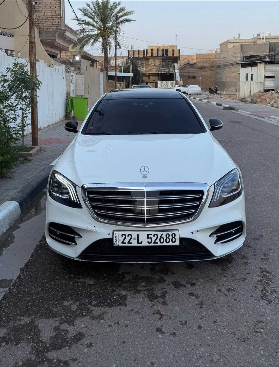 السلام عليكم
للبيع Mercedes S550 باب طويل

موديل 2017

مكينه 8 سلندر

بانوراما  

٥ بردات

حساسات 360 

رادار امامي

رادار خلفي

كشن تدفئه و تبريد

كشن يفتر ويه لستيرن

كشن مساج

داخل دزاينو 

دركه s63

عطر بجكمجة 

بصمه ابواب 

ابواب شفط

بصمه تشغيل 

جكات تنزل وتصعد

داخل لدات ٧ الوان

ويل 20 

جنطه كهرباء

ماشيه 100الف

وارد امريكي حادثها بنيد مبدل نفس الون وبيه باب خلفي كلير فقط 

كت كامل مال 2020

مكينه وكير مكفولات بوضع الشركه (صفر مسج)

السعر 41

للاستفسار: ***********
