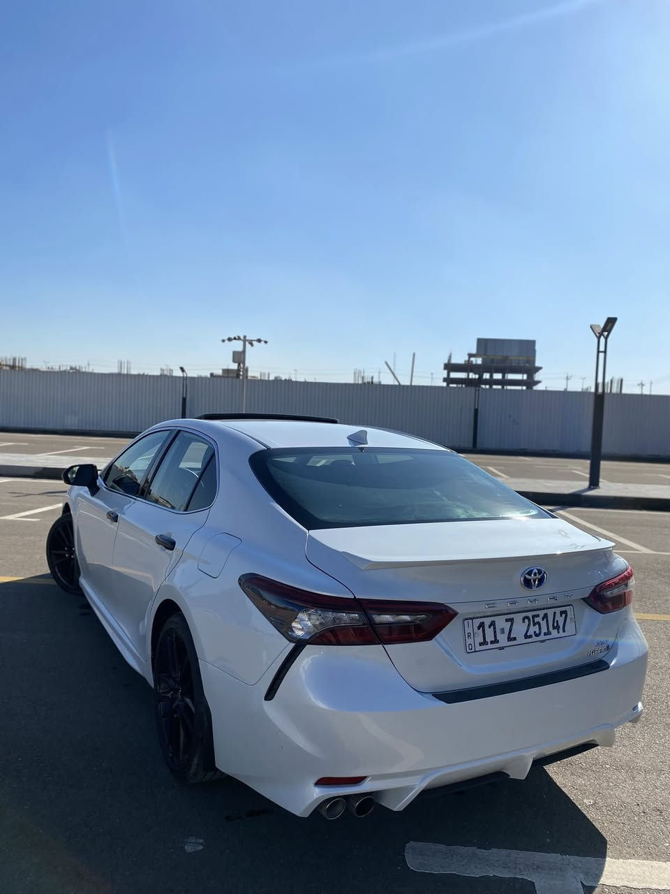 سلام عليكم كامري 2024 هايبرد وارد امريكي🇺🇸
المواصفات 
كامرة خلفية ماشية 31000 الف كيلو حقيقي 
رادر امامي بدون ايرباك السيارة
رادار خلفي
حسااس امامي خلفي 
حساس مرايات +هيتر
ويل 20 
تبريد قطعيتن 
كشنات تدفئة 
ستيرن تدفئة
ستيرن شفتات 
شاشة جبيرة
فتحة سقف سلايد
سستم سماعات
بصمة 
تشغيل عن بعد
وباقي الموصفات المعروفة سيارة جديدة صدرهة بلادي تخم تاير بلادي مالتهة 
ناعمة حيل وجديدة 
حادثهة بنيد فقط صبغ بدون تبديل 
بيهة مكانين بيدي ار مال تحميل وبس 
بغداد الشعب ***********
