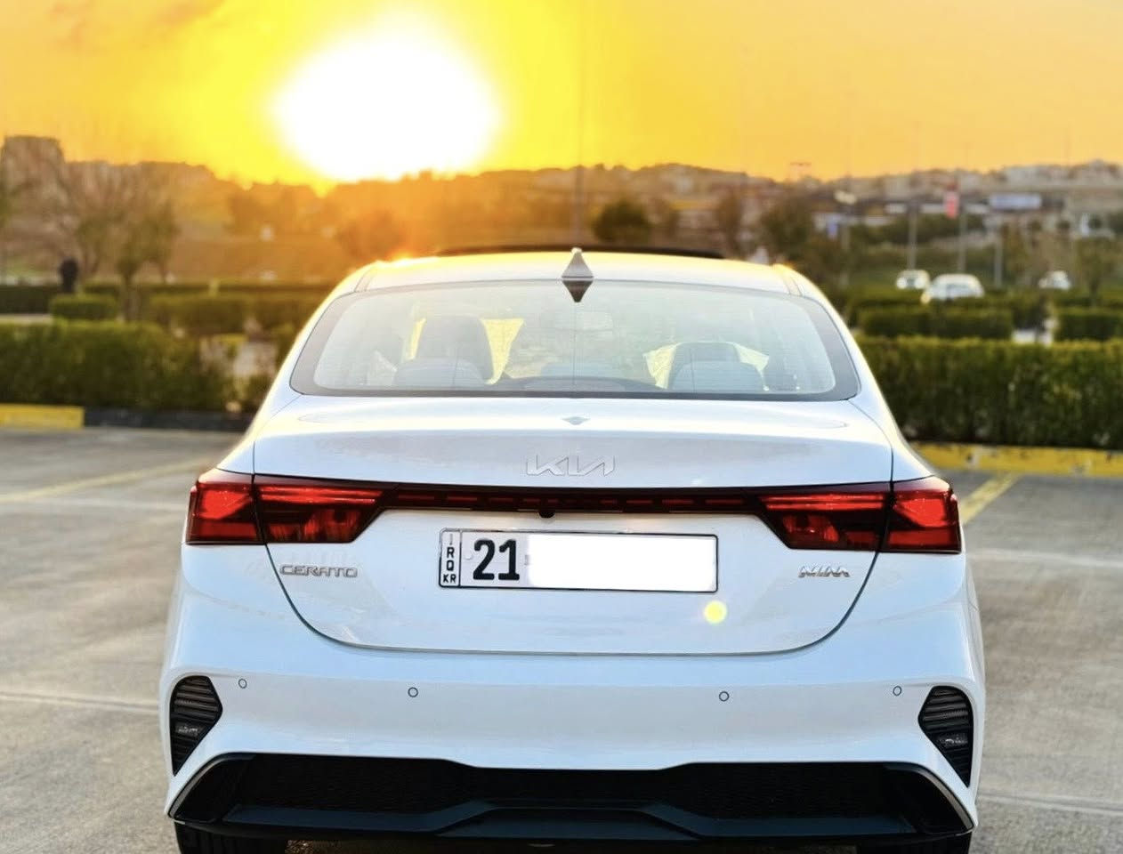 بسم الله الرحمن الرحيم 

كيا سيراتو 2023 خليجي شركة NIM ضمان خمس سنوات 
مكفول كفالة عامة
مثل زيرو 
عنوان السليمانية 
رقم صاحب السيارة:.***********
ماشي:.26,000KM
محرك:.2000 دوش المرغوب 

فول مواصفات ما عدا بصمة 

مواصفات:.
سلايد 
ليد أمامي و خلفي 
حساس أمامي و خلفي 
بلاجكتور 
شاشة حجم كبير
كاميرة 
مري شفط 
صندوك ذكي 
تبريد قطعتين 
ويل كروم 
داخل بيجي

تحويل وكالة نفس اليوم 
رقم و سنوية جديد 
رقم السليمانية دولي 

عنوان السليمانية 
رقم صاحب السيارة:.***********
