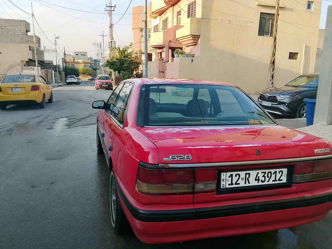 للبيع مازده 626موديل 92 
رقم انكليزي كير اوتوماتيك 
كابون بانزين بيها شرط التحويل 
***********
