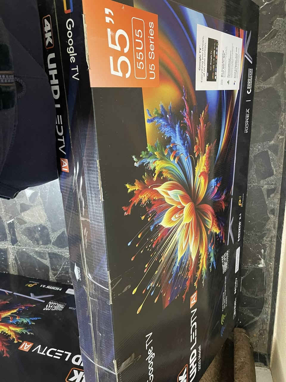 تلفزيون الحافظ للبيع 
حجم ٥٥
فول مواصفات 
سعره ٤٢٥ الف 
***********
